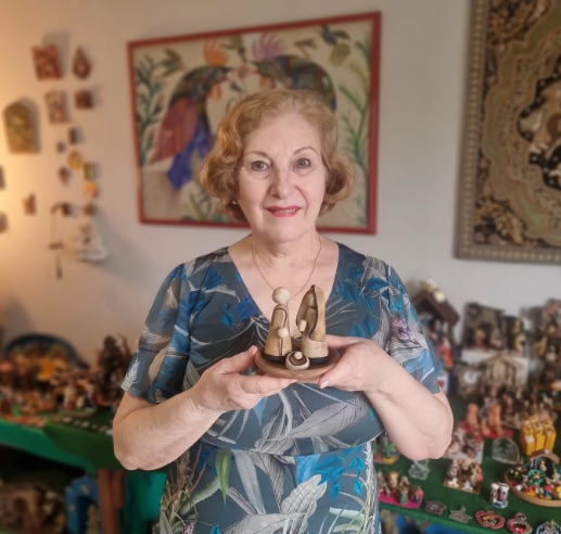 MORADORA DO BAIRRO ASSUNÇÃO REÚNE MAIS DE MIL PRESÉPIOS EM COLEÇÃO ÚNICA