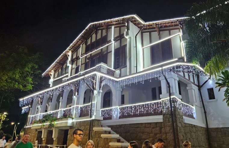 INAUGURAÇÃO DAS LUZES DE NATAL NA CHÁCARA SILVESTRE