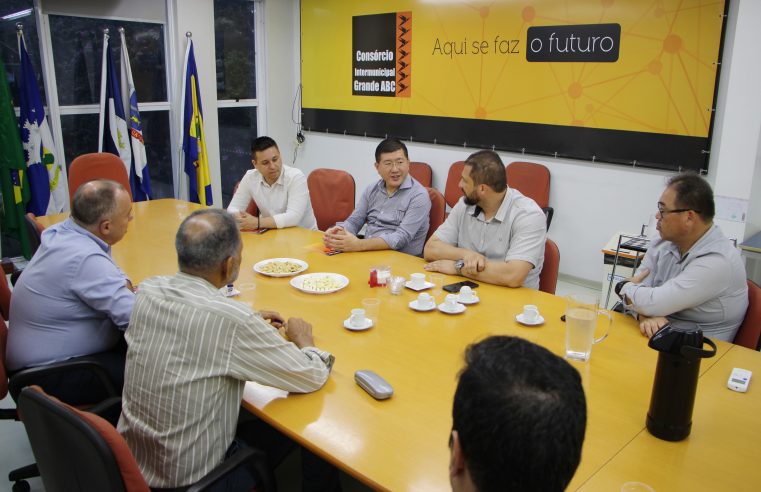 CONSÓRCIO ABC RECEBE PREFEITO ELEITO DE DIADEMA