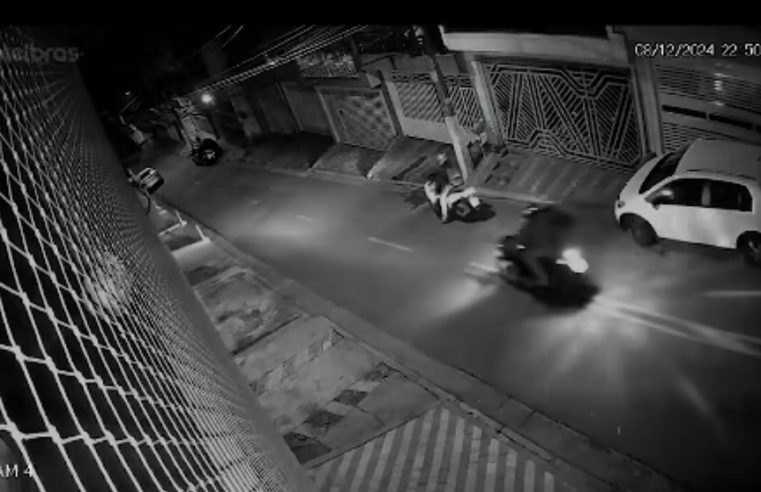 MULHER É PERSEGUIDA E TEM MOTO ROUBADA AO VOLTAR DO TRABALHO NO JARDIM THELMA