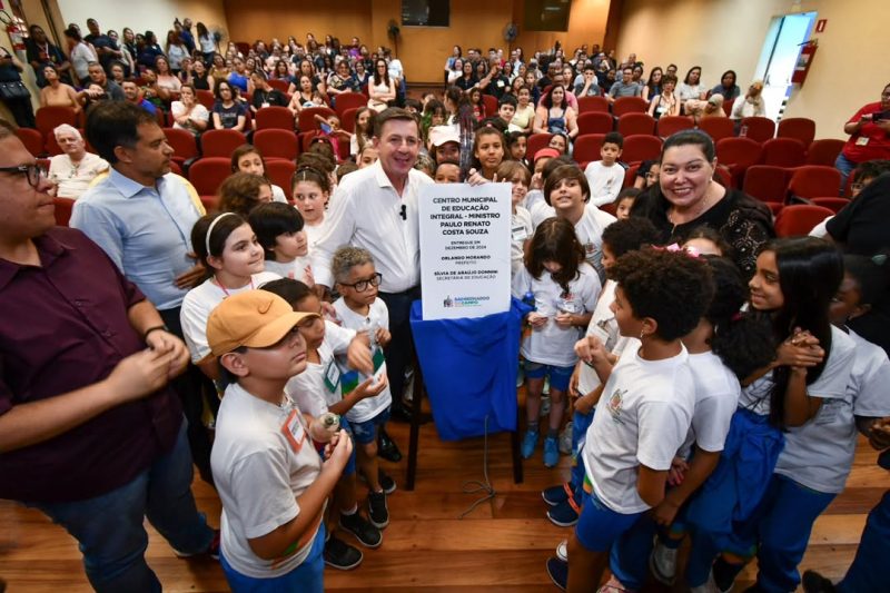 SÃO BERNARDO INAUGURA CENTRO MUNICIPAL DE EDUCAÇÃO INTEGRAL NO ANTIGO CAMPUS DA METODISTA
