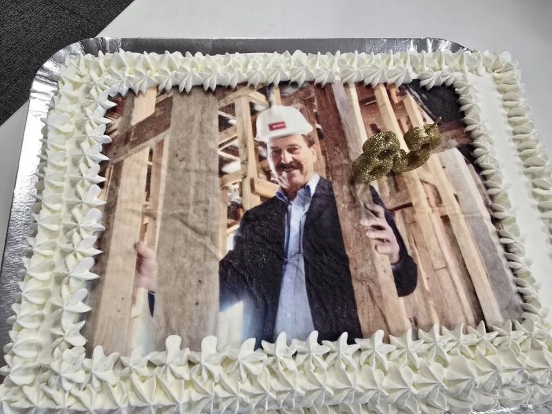 MILTON BIGUCCI COMPLETA 83 ANOS COM HOMENAGENS DE FAMILIARES E COLABORADORES
