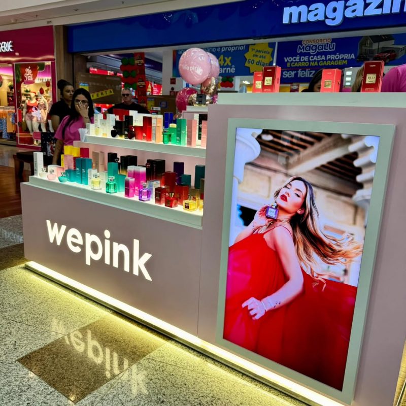SÃO BERNARDO PLAZA INAUGURA PRIMEIRO QUIOSQUE WEPINK DA INFLUENCIADORA VIRGÍNIA FONSECA NA CIDADE
