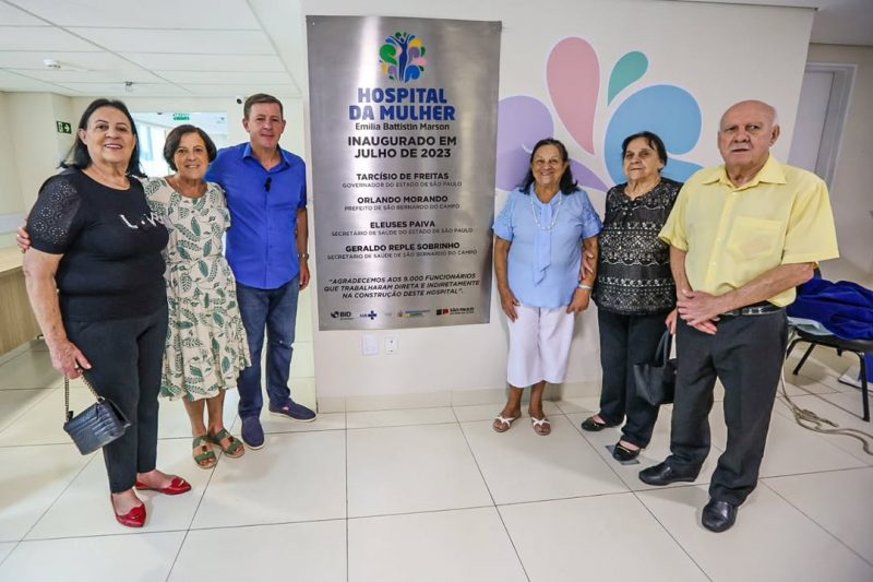 HOSPITAL DA MULHER DE SÃO BERNARDO RECEBE NOME DE EMILIA BATTISTIN MARSON