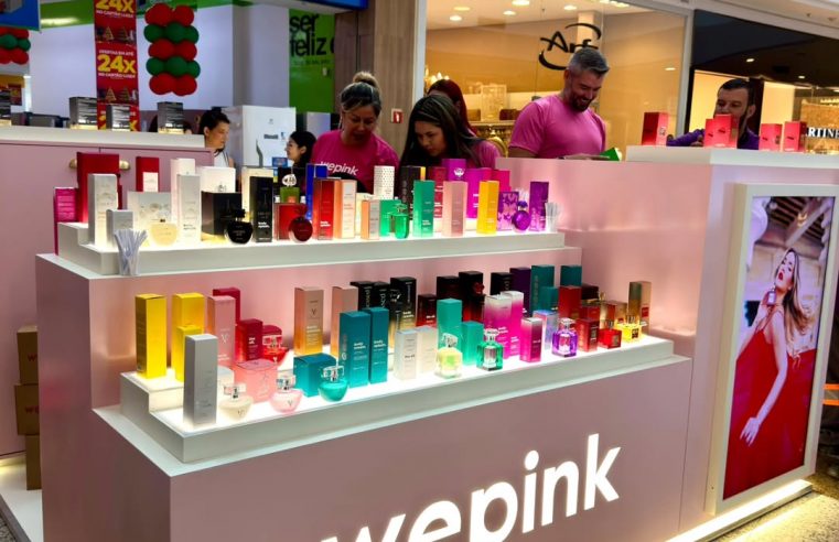SÃO BERNARDO PLAZA INAUGURA PRIMEIRO QUIOSQUE WEPINK DA INFLUENCIADORA VIRGÍNIA FONSECA NA CIDADE