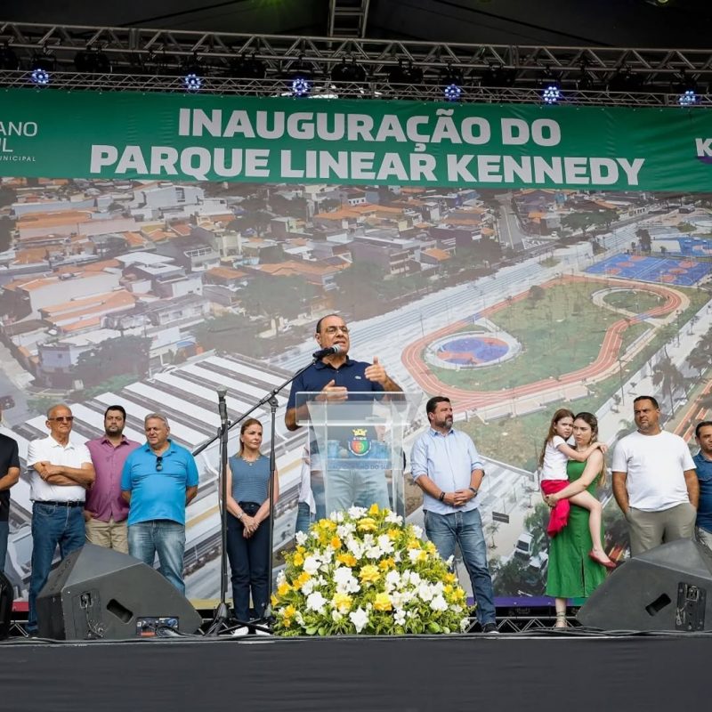 SÃO CAETANO GANHA NOVO POLO DE LAZER COM INAUGURAÇÃO DE PARQUE LINEAR E ENTREGA DE REVITALIZAÇÃO DA CIDADE DAS CRIANÇAS