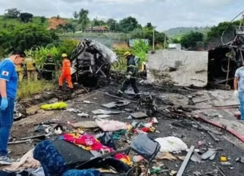 NOTA DE PESAR: FAMÍLIA DE MAUÁ ESTÁ ENTRE AS 41 PESSOAS QUE PERDERAM A VIDA NO ACIDENTE COM ÔNIBUS EM MG