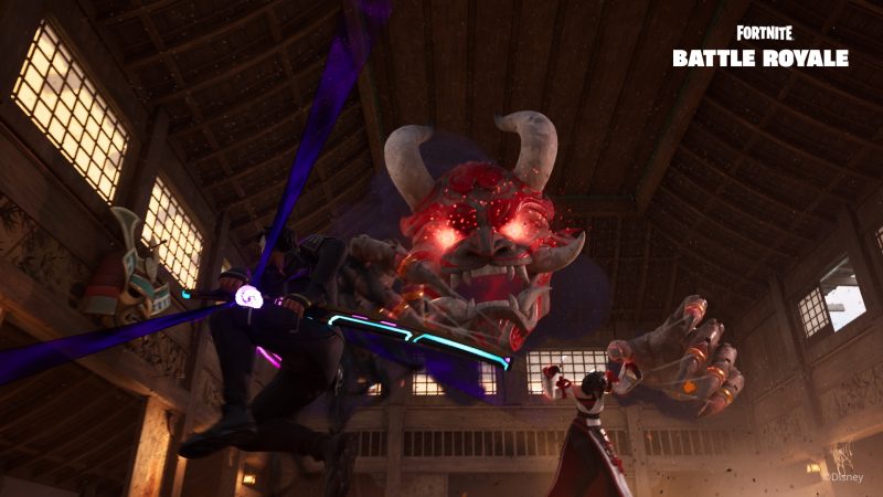 CAPÍTULO 6 &#8211; TEMPORADA 1: 鬼 CAÇADA DO FORTNITE TRAZ GODZILLA E CULTURA JAPONESA