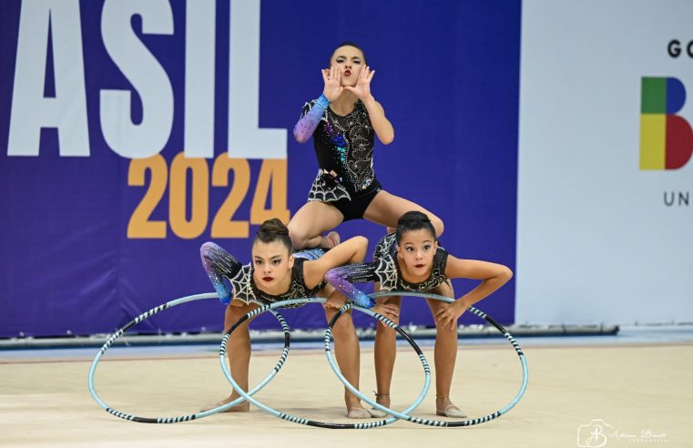 GINASTAS MIRINS DE 10 ANOS DE SÃO BERNARDO CONQUISTAM PRIMEIRO LUGAR EM CAMPEONATOS DE GINÁSTICA RÍTMICA EM ARACAJU