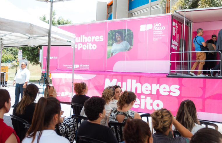 SÃO BERNARDO RECEBE CARRETA ESTADUAL DA MAMOGRAFIA ATÉ 1º DE FEVEREIRO