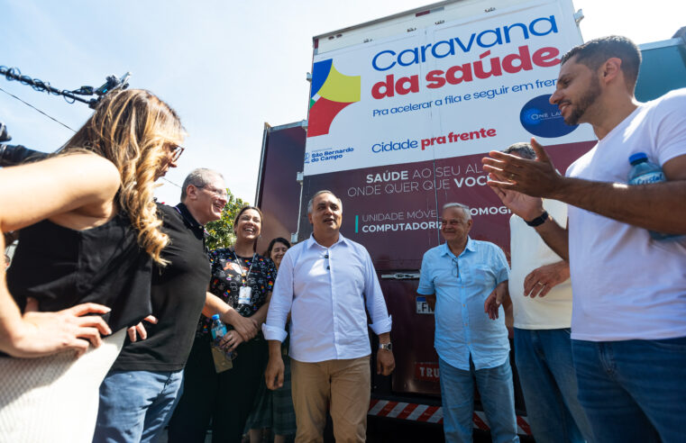 COM 7 MIL PACIENTES NA FILA, CARAVANA DA SAÚDE VAI ZERAR EXAMES EM SÃO BERNARDO ATÉ 1º DE JULHO, DIZ MARCELO LIMA