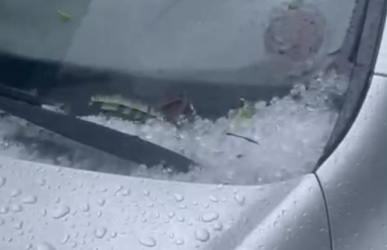 CHUVA FORTE COM GRANIZO ATINGE O ABC PAULISTA