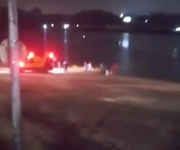 EMBARCAÇÃO VIRA NA REPRESA BILLINGS E TRÊS PESSOAS SÃO RESGATADAS