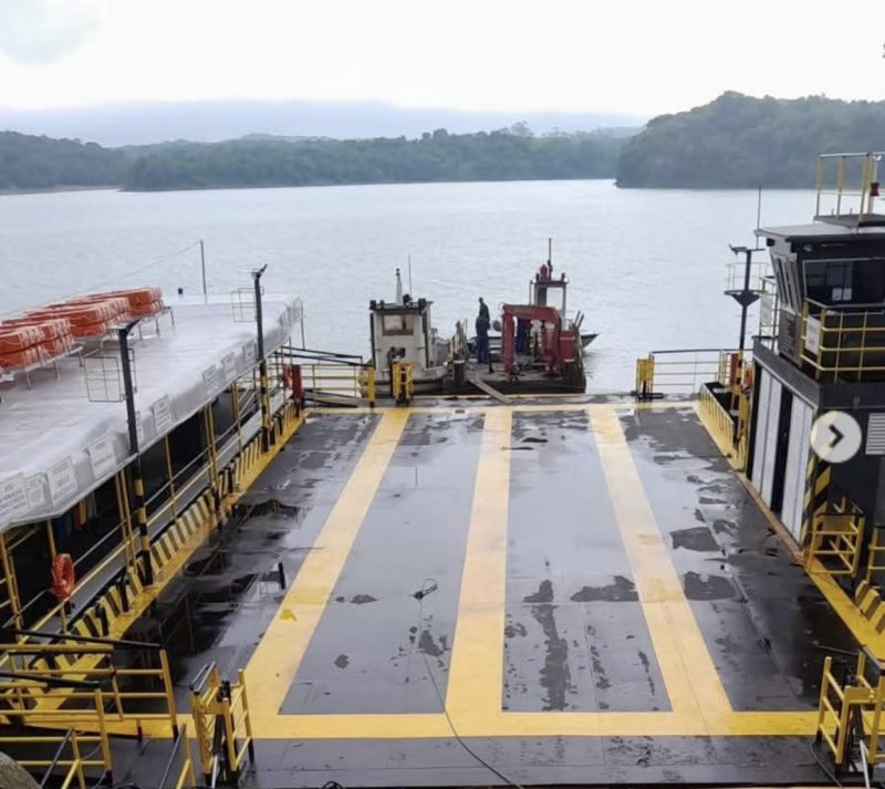 MANUTENÇÃO: BALSA JOÃO BASSO É SUBSTITUÍDA POR EMBARCAÇÃO MENOR