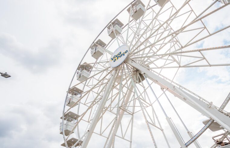 VÍDEO: CONFIRA IMAGENS AÉREAS DA RODA GIGANTE DO PAÇO
