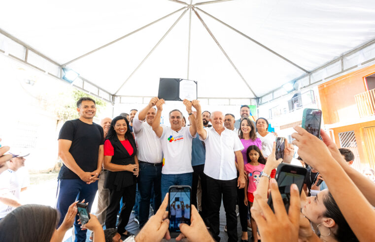 PREFEITO MARCELO LIMA AUTORIZA PAVIMENTAÇÃO E MELHORIAS NO SANEAMENTO DA VILA SÃO PEDRO