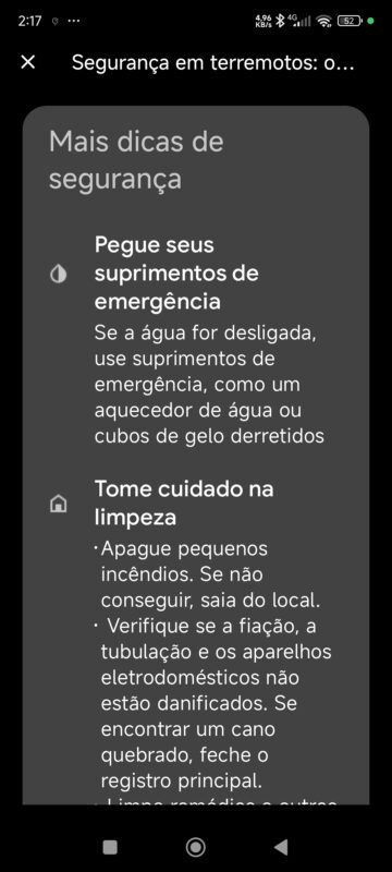 ALERTA DE TERREMOTO ASSUSTA MORADORES DE SÃO BERNARDO DURANTE A MADRUGADA