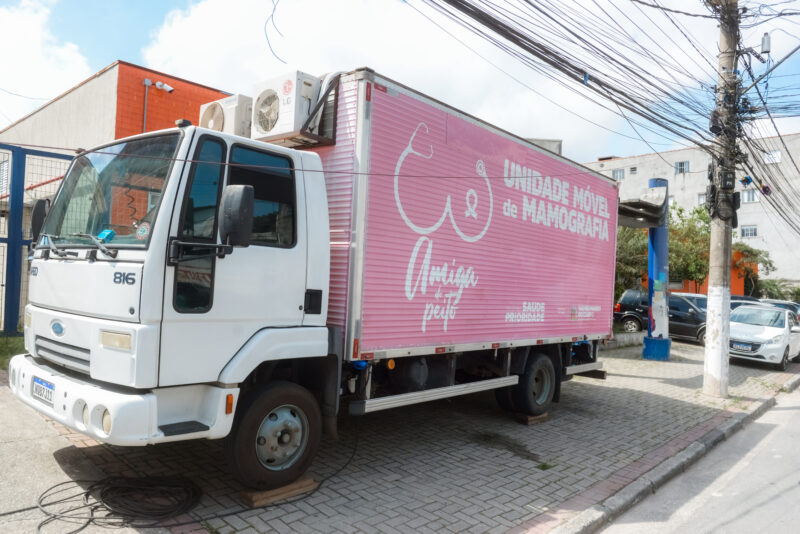 COM CRONOGRAMA DEFINIDO, CARRETA DA MAMOGRAFIA DE SÃO BERNARDO ATENDE 80 MULHERES POR DIA