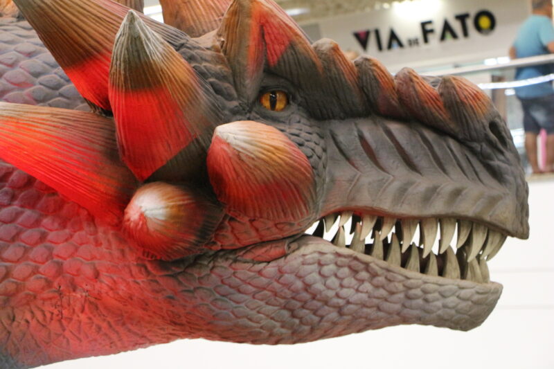 DRAGÕES INVADEM SANTO ANDRÉ EM EXPOSIÇÃO INTERATIVA NO ATRIUM SHOPPING