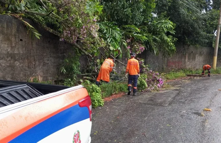 FORTES CHUVAS CASTIGAM MAUÁ E RIBEIRÃO PIRES