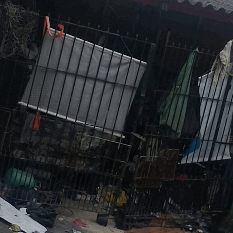 MORADOR JUNTA MONTANHA DE LIXO EM CASA NO BAETA NEVES, E VIZINHOS PEDEM AJUDA