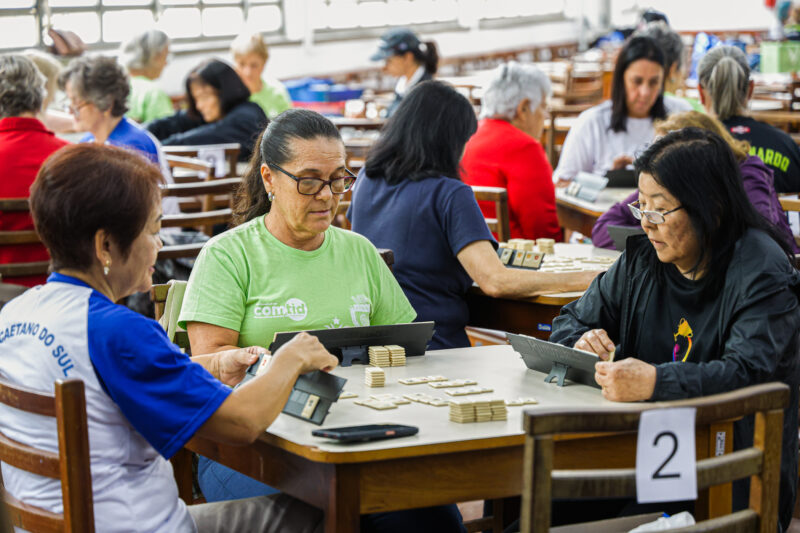 5ª EDIÇÃO DO FESTIVAL DE JOGOS DE MESA MOBILIZA A TERCEIRA IDADE EM SÃO CAETANO