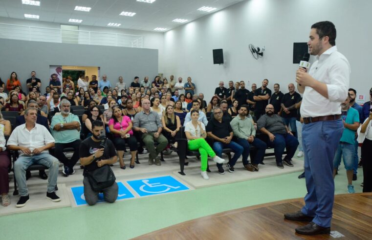 SANTO ANDRÉ REINAUGURA AUDITÓRIO DO HOSPITAL DA MULHER APÓS REVITALIZAÇÃO