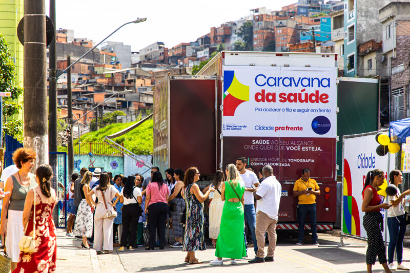 CARAVANA DA SAÚDE ATINGE A MARCA DE 58 MIL ATENDIMENTOS EM SÃO BERNARDO