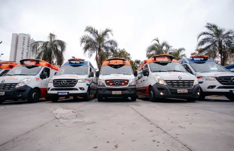 FROTA DO SAMU DE SÃO BERNARDO É AMPLIADA EM 58% E QUALIFICA ATENDIMENTO DE URGÊNCIA