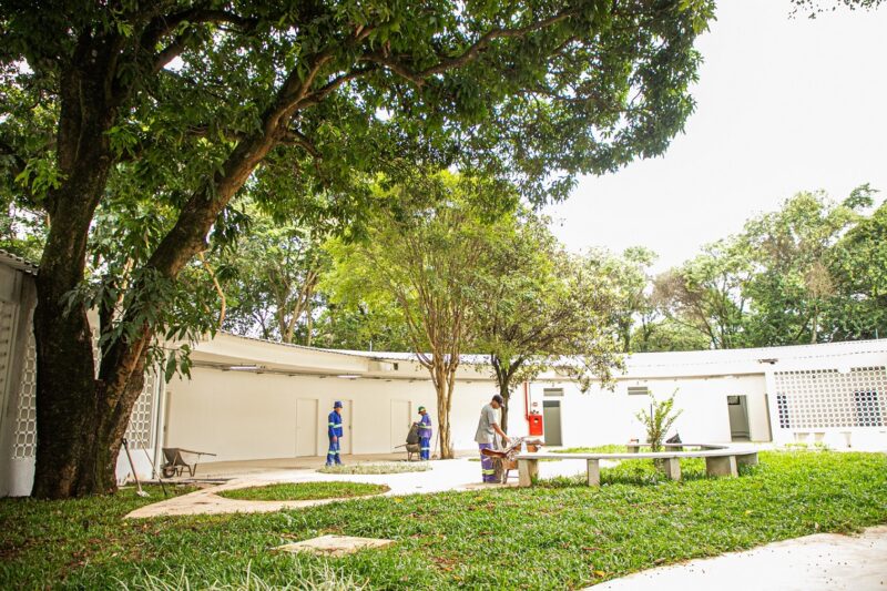 PREFEITO DE SÃO CAETANO VISITA OBRAS DO NOVO CENTRO DE REABILITAÇÃO E NEURODESENVOLVIMENTO, EM FASE FINAL