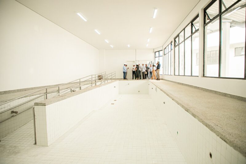 PREFEITO DE SÃO CAETANO VISITA OBRAS DO NOVO CENTRO DE REABILITAÇÃO E NEURODESENVOLVIMENTO, EM FASE FINAL