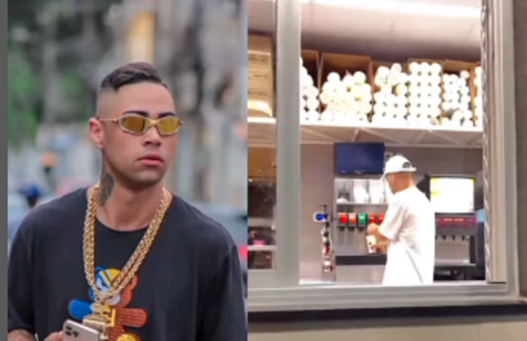 INFLUENCIADOR ENTRA PELA JANELA DE DRIVE-THRU E GERA POLÊMICA NAS REDES