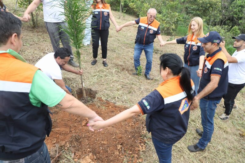 SANTO ANDRÉ REALIZA PLANTIO PARA COMPENSAR EMISSÃO DE CARBONO GERADA EM EVENTO