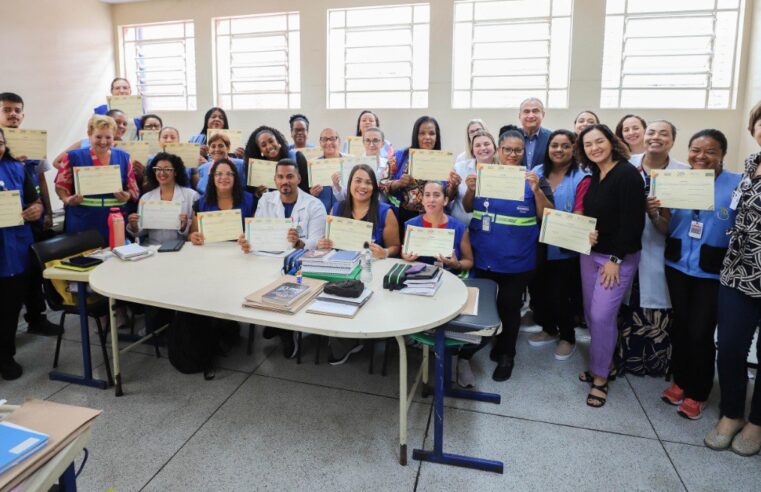 PROFISSIONAIS DA SAÚDE DE DIADEMA CONCLUEM 1ª ETAPA DE PROJETO COM A UNIFESP DE PROMOÇÃO AO ALEITAMENTO MATERNO