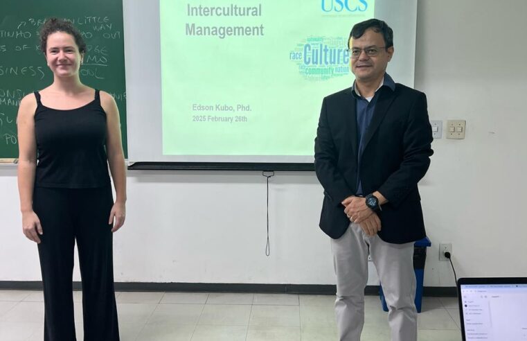 USCS RECEBE ESTUDANTE DA HUNGRIA PARA INTERCÂMBIO