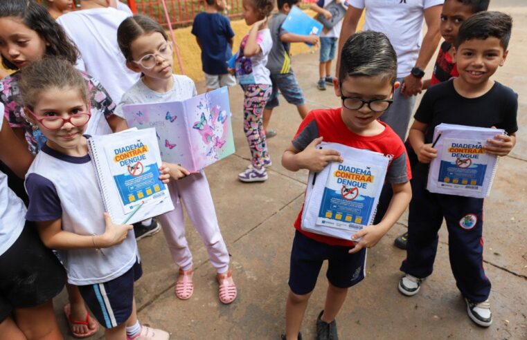 ESCOLAS DE DIADEMA SE MOBILIZAM CONTRA A DENGUE
