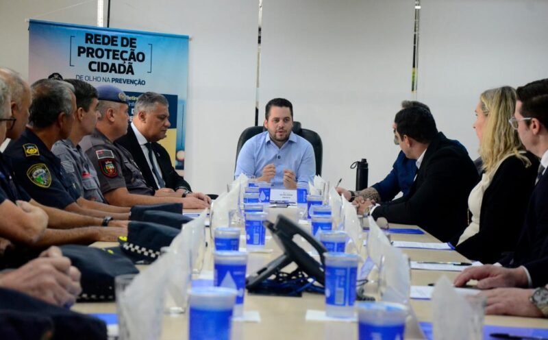 SANTO ANDRÉ REALIZA REUNIÃO INTEGRADA COM FORÇAS POLICIAIS