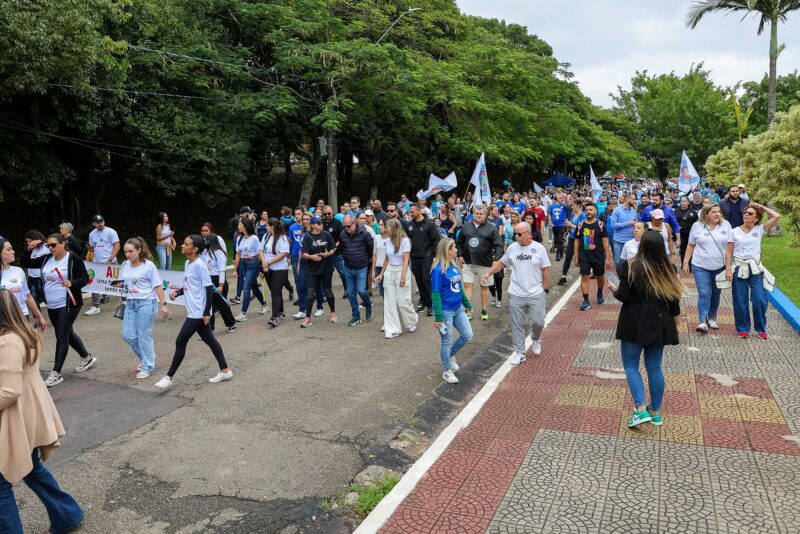 SÃO CAETANO DO SUL PROMOVE CAMINHADA INCLUSIVA DE CONSCIENTIZAÇÃO AO AUTISMO