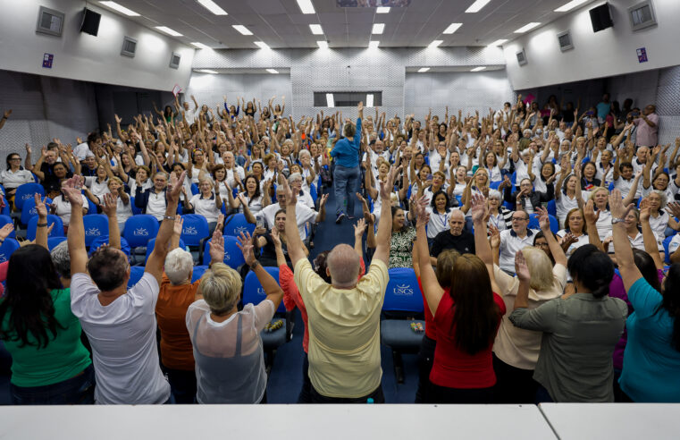 UNIMAIS REALIZA MOSTRA ARTES E CELEBRAÇÕES DE APRENDIZADO DA TERCEIRA IDADE DE SÃO CAETANO