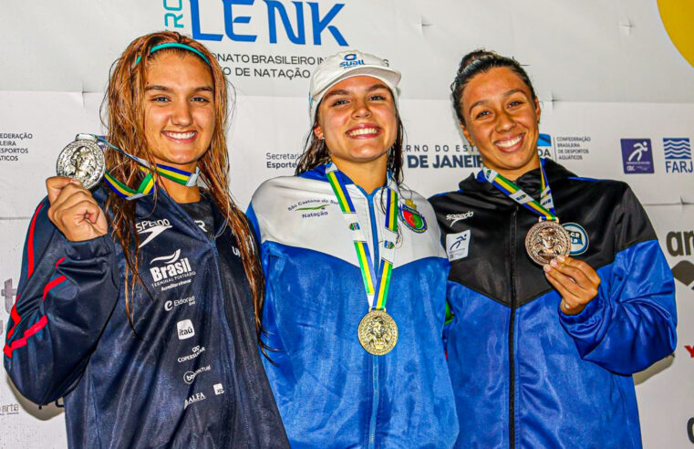 ANA JULIA AMARAL, DE SÃO CAETANO, É OURO NO TROFÉU MARIA LENK DE NATAÇÃO E GARANTE VAGA NO MUNDIAL JUVENIL DA ROMÊNIA