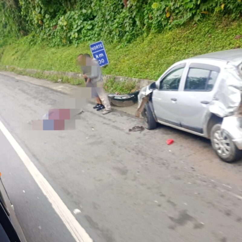 HOMEM É PRESO APÓS ACIDENTE COM MORTE NA RODOVIA CAMINHO DO MAR, EM SÃO BERNARDO