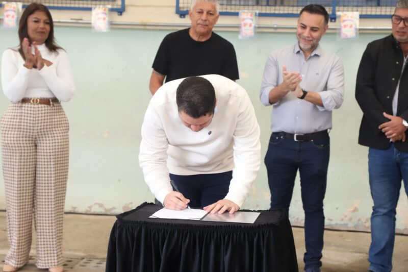 SANTO ANDRÉ INICIA OBRAS DE MODERNIZAÇÃO DA EMEIEF PROF.ª HERMÍNIA LOPES LOBO