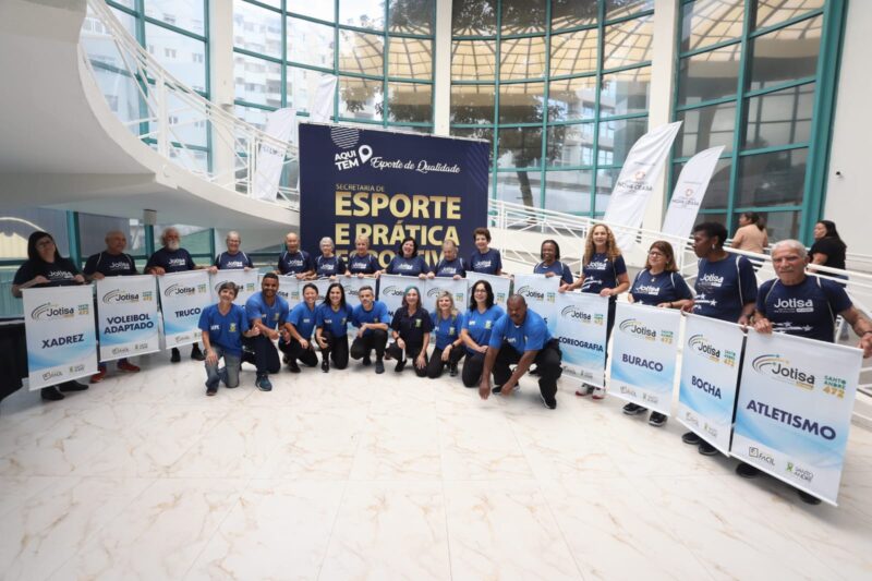 JOGOS DA TERCEIRA IDADE DE SANTO ANDRÉ COMEÇAM COM 1,2 MIL ATLETAS