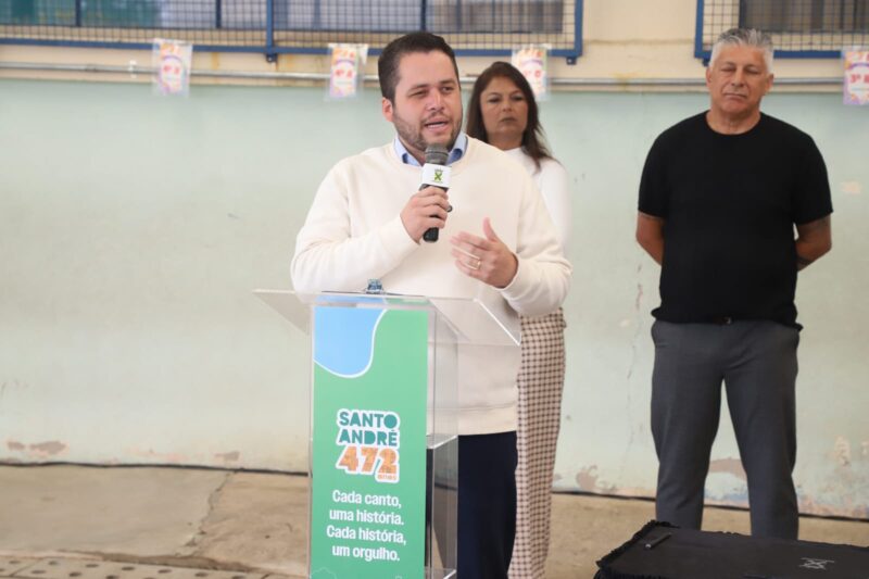 SANTO ANDRÉ INICIA OBRAS DE MODERNIZAÇÃO DA EMEIEF PROF.ª HERMÍNIA LOPES LOBO