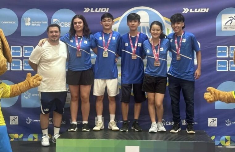 ATLETAS E PARATLETAS DE SÃO CAETANO CONQUISTAM MEDALHAS NA 2ª ETAPA DO CAMPEONATO BRASILEIRO DE BADMINTON