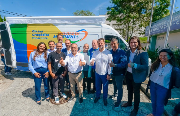 INOVADORA, OFICINA ORTOPÉDICA ITINERANTE PERMITIRÁ SERVIÇO DE MANUTENÇÃO À RESIDÊNCIA DOS USUÁRIOS