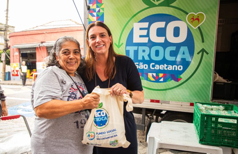 BAIRRO NOVA GERTY RECEBE A PRIMEIRA EDIÇÃO DO ECOTROCA 2025 EM SÃO CAETANO