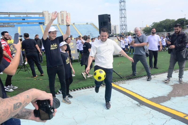 SANTO ANDRÉ LANÇA PROJETO GOLD PLACA COM UNIÃO DE ESPORTE E EDUCAÇÃO