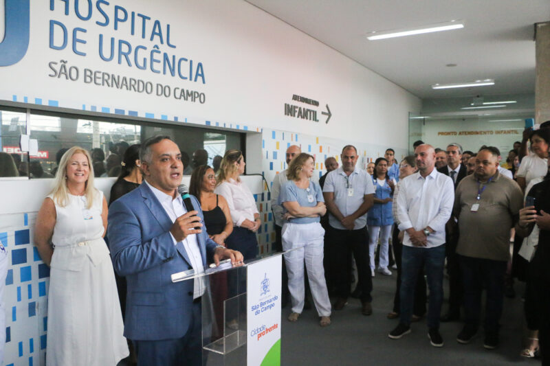 PREFEITURA DE SÃO BERNARDO APRESENTA BALANÇO DOS 100 DIAS DE GESTÃO NO VIADUTO ESTAIADO