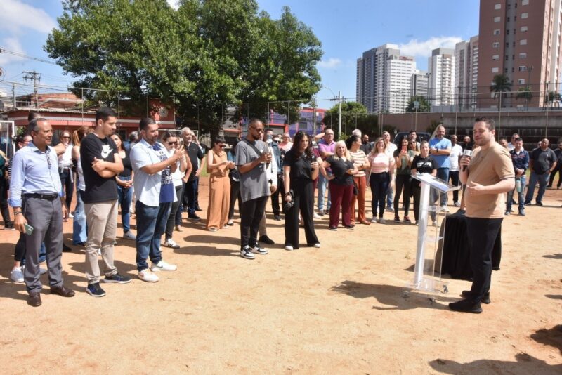 SANTO ANDRÉ COMEÇA A MODERNIZAR CAMPO TRANSRODI, QUE GANHARÁ ÁREA DE LAZER